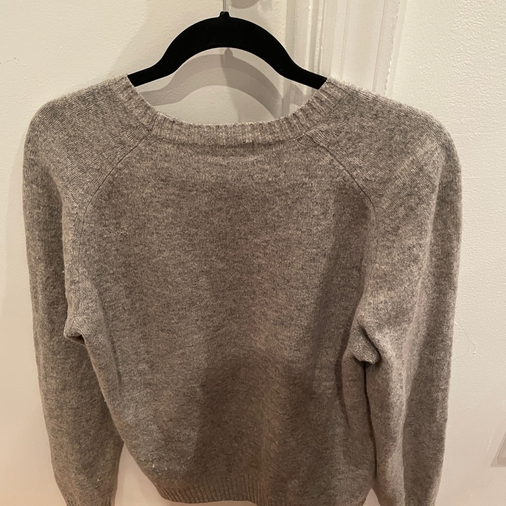 Uniqlo Men’s Wool Gray Crewneck Sweater Size M